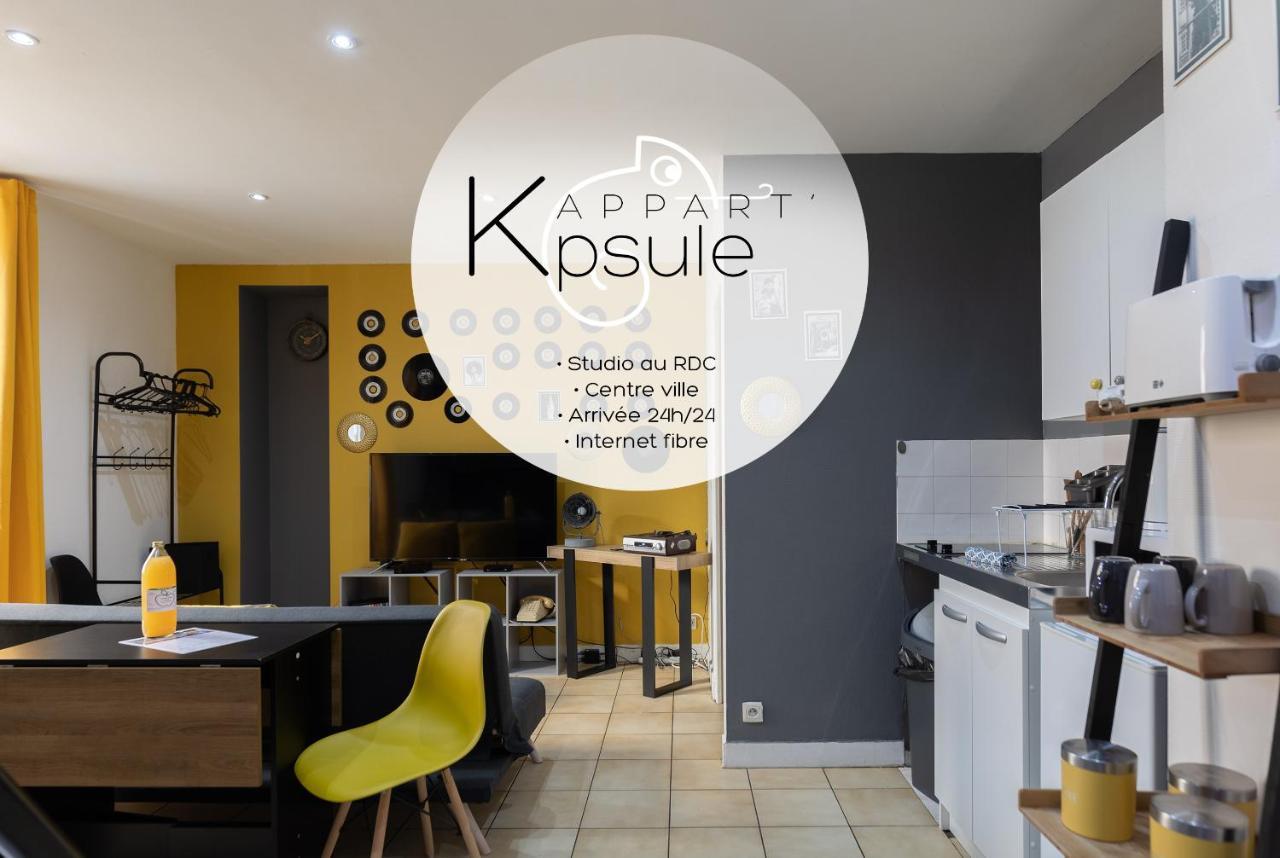 L'Appart K-Psule - Design, Tout Confort, Centre-Ville, 3 Pers Le Mans Eksteriør bilde